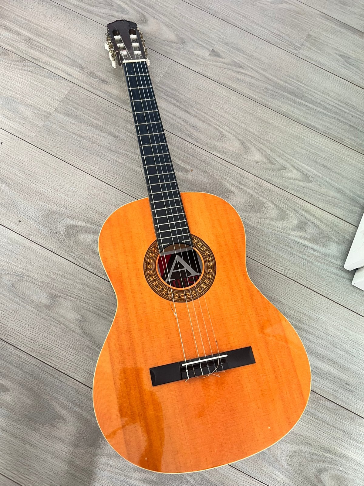 Akoestisch gitaar, Muziek en Instrumenten, Snaarinstrumenten | Gitaren | Akoestisch, Ophalen of Verzenden, Gebruikt, Klassieke of Spaanse gitaar