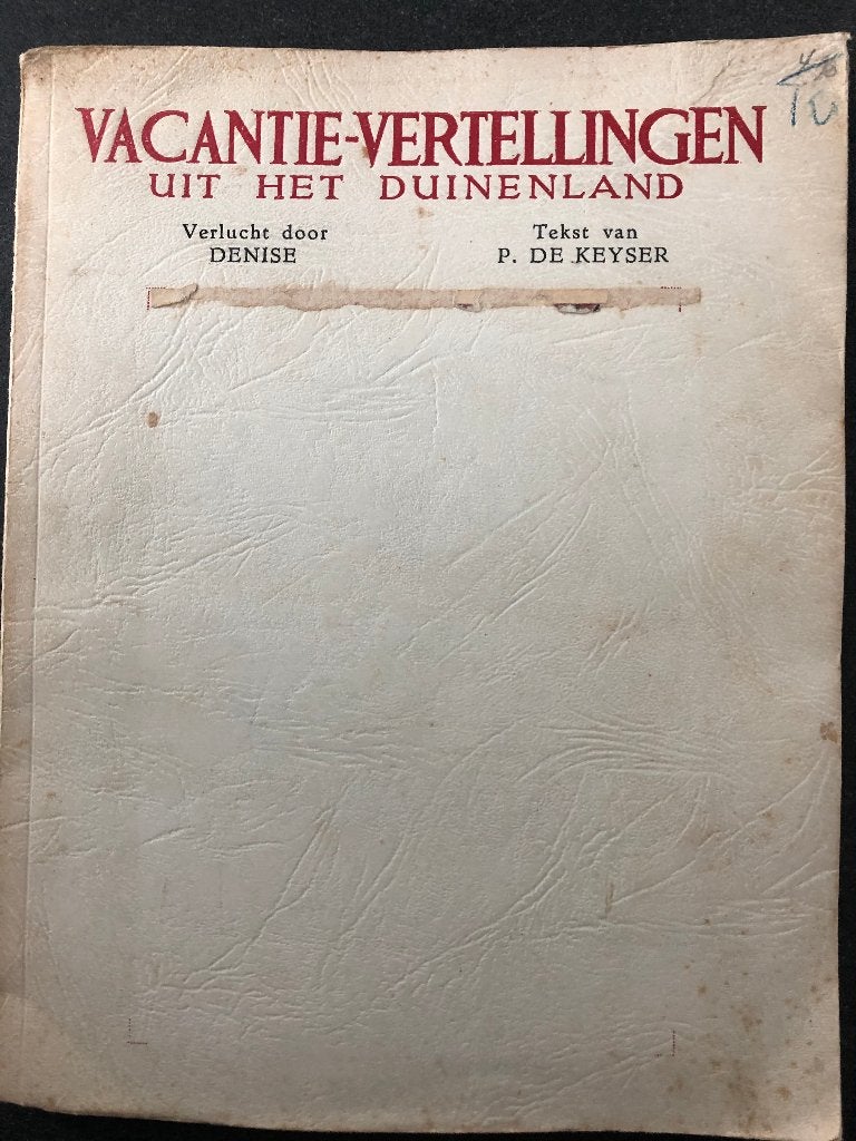 Vacantie-vertellingen uit het duinenland-Paul de Keyser 1945, Ophalen of Verzenden, Gelezen, Prentenboek