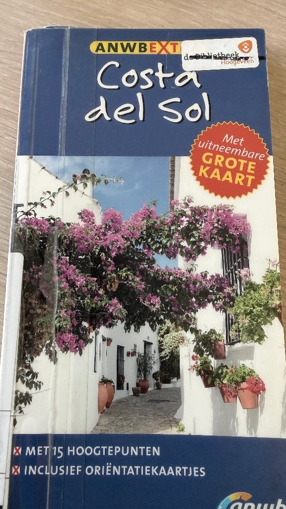 Spanje -Costa del Sol  ANWB extra, Europa, Ophalen of Verzenden, Zo goed als nieuw, Reisgids of -boek