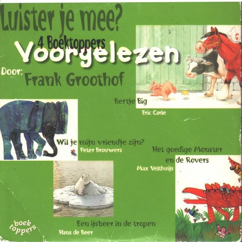Luister je mee - Frank Groothof- boektoppers, Boeken, Luisterboeken, Ophalen of Verzenden, Frank Groothof, Cd, Kind
