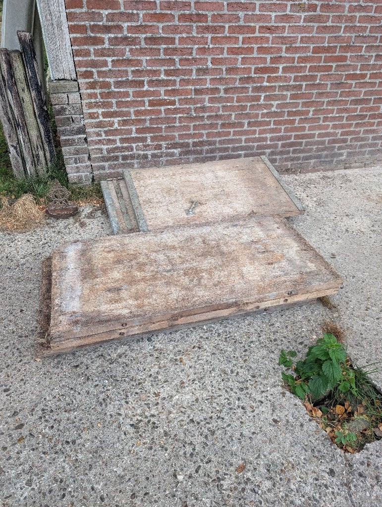 Steenschotten, Tuin en Terras, Terrasdelen en Vlonders, Ophalen, Gebruikt, Hout
