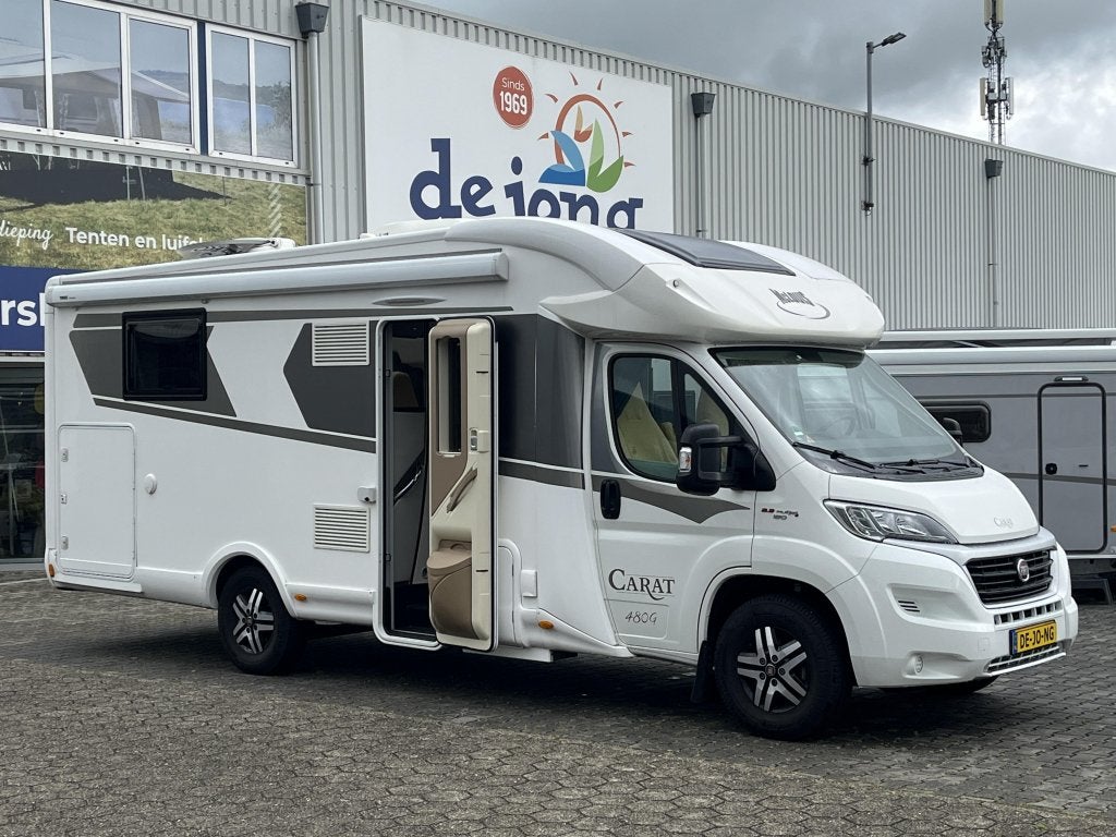 McLouis Carat 480 G -Queensbed-Levelsysteem, Caravans en Kamperen, Campers, Ringverwarming, Fiat, Airbags, 7 tot 8 meter