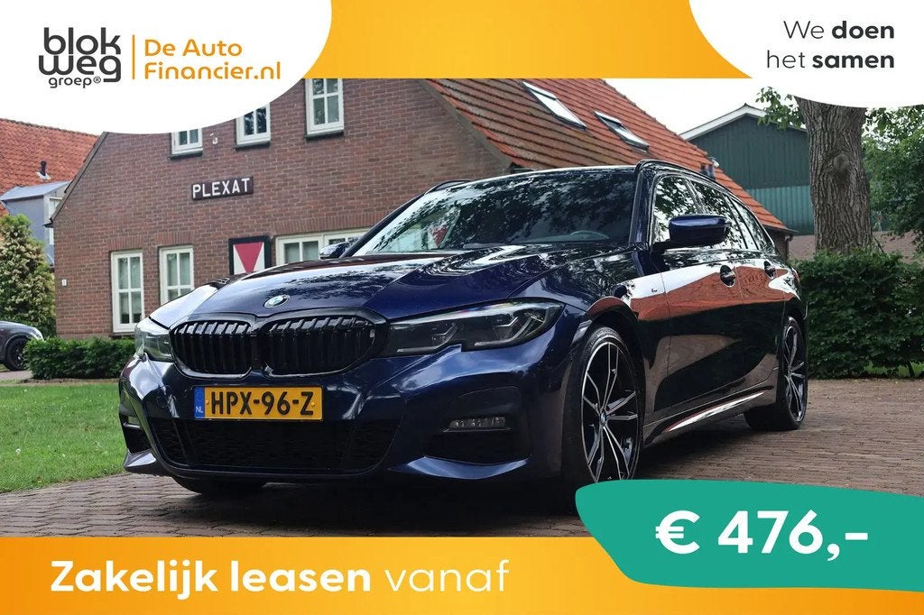 BMW 3 Serie Touring 320d Aut. | M-pakket | Stoe € 28.945,0, Automaat, Achterwielaandrijving, Euro 6, Blauw