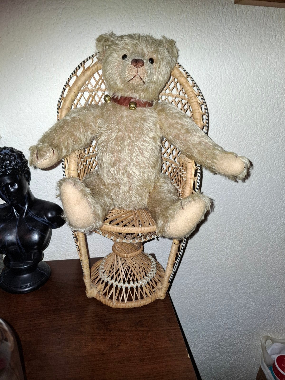 Echte Teddy beer, Whittle les woods bear, Ophalen of Verzenden, Zo goed als nieuw, Stoffen beer, Overige merken