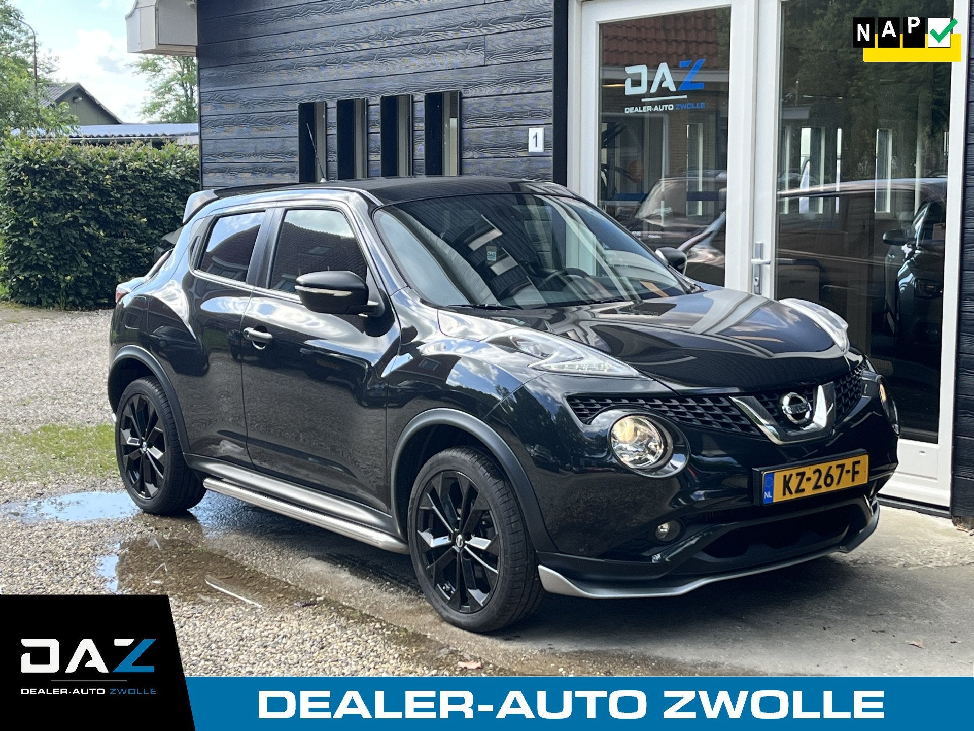 Nissan Juke 1.2 DIG-T S/S N-Connecta Ecc/Audio/Navi/18 inch, Voorwielaandrijving, 639 kg, Stof, 116 pk