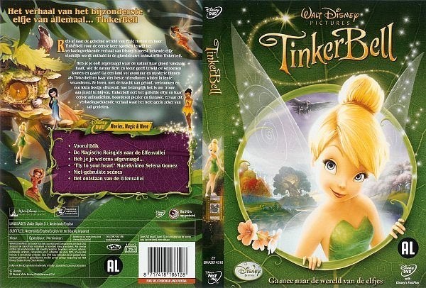 Tinkerbell - Het verhaal van Tinkerbell voor Peter Pan, Cd's en Dvd's, Europees, Tekenfilm, Verzenden, Alle leeftijden