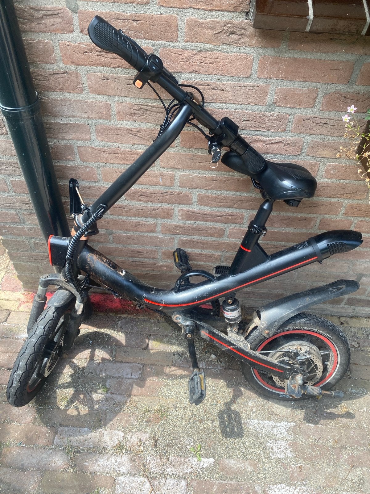 Ouxi V1 E-bike - Werkt perfect, stuur los, geen ketting, Ophalen of Verzenden, Gebruikt, Overige merken