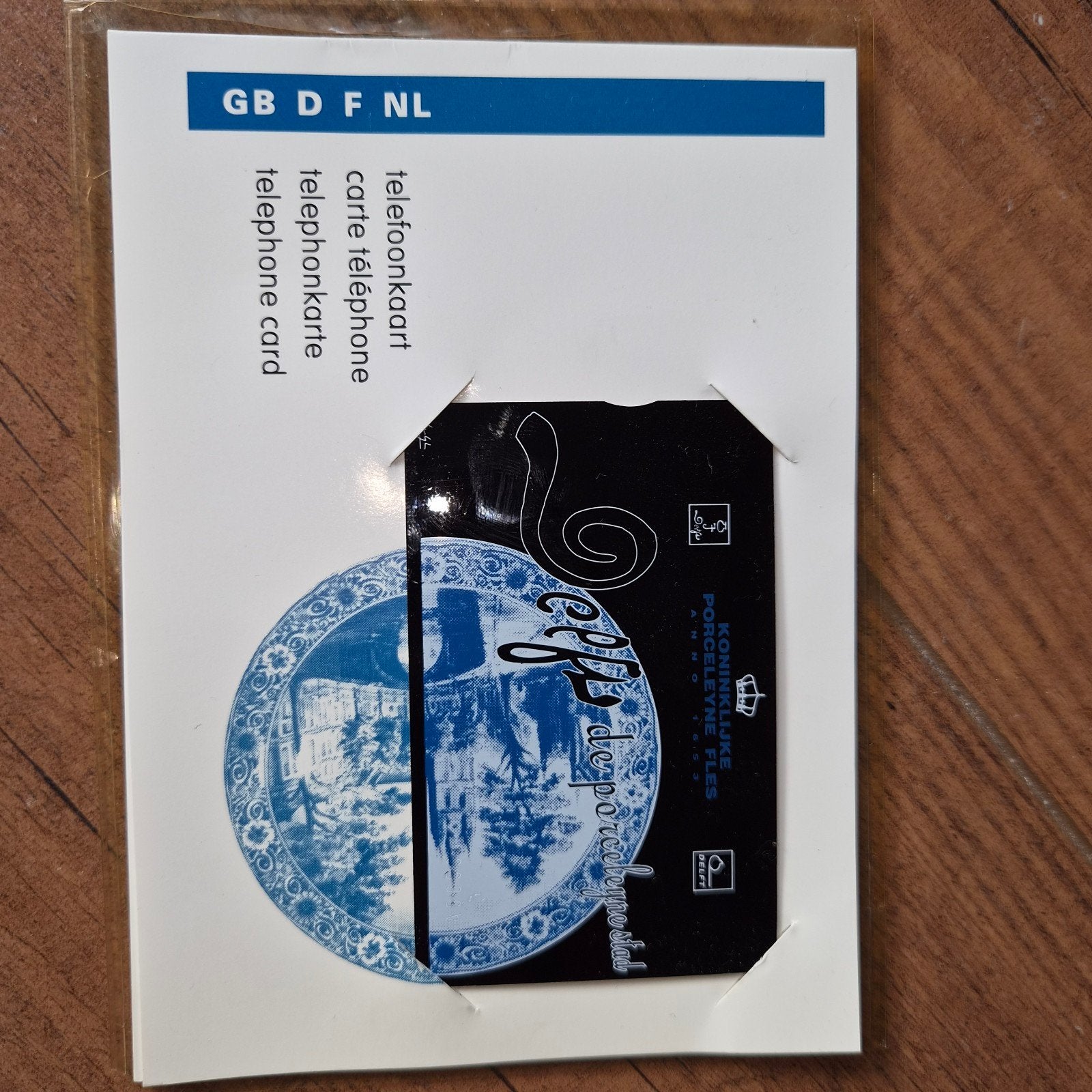 Telefoonkaart Koninklijke Porceleyne Fles, Verzamelen, Ophalen of Verzenden