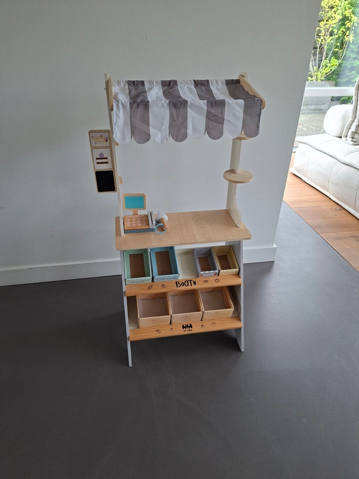 Houten Speelgoedkraam / Marktkraam voor Kinderen, Ophalen, Zo goed als nieuw, Jongen of Meisje