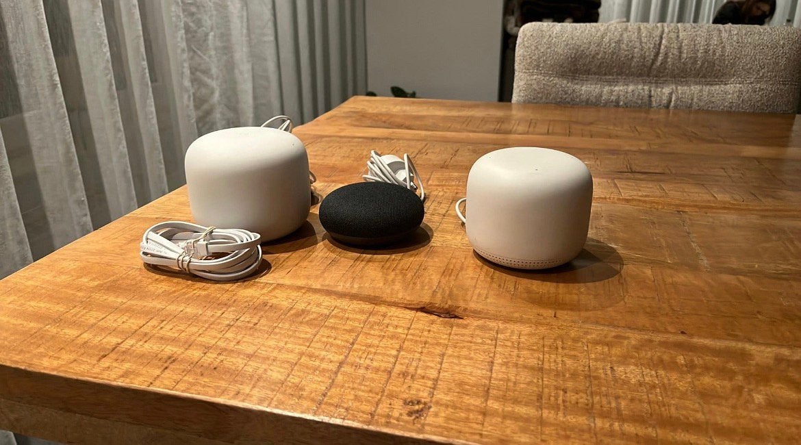 Google home mesh, Ophalen of Verzenden, Gebruikt, Router met modem