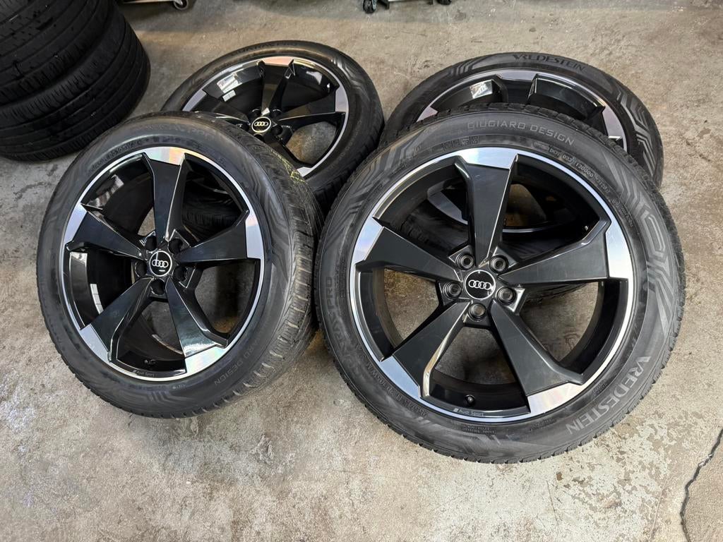 ✅ 20 inch Audi Sport Rotor RS Q5 Q3 SQ5 velgen 5x112 velgen, Gebruikt, 255 mm, Banden en Velgen, Ophalen of Verzenden