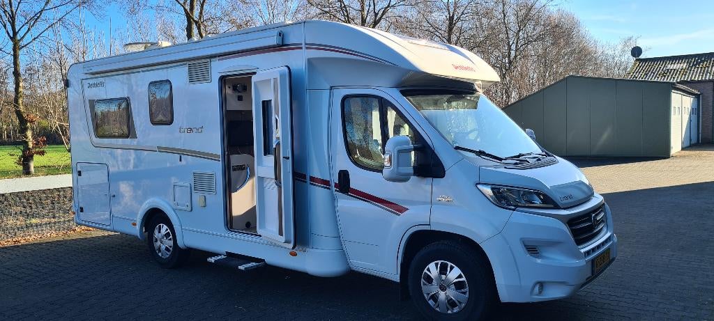 Te koop Camper Dethleffs Trend T 7057, Caravans en Kamperen, Standaard zit, Ringverwarming, Fiat, Dethleffs
