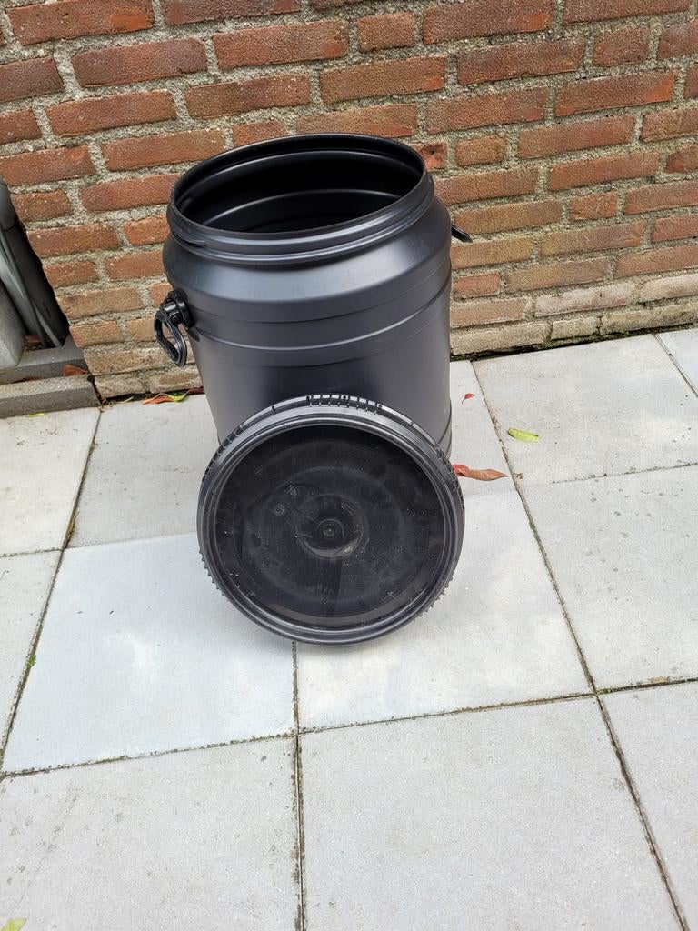 60L Curetec Kunststof Ton - Ideaal voor Opslag!, Ophalen of Verzenden, Vee