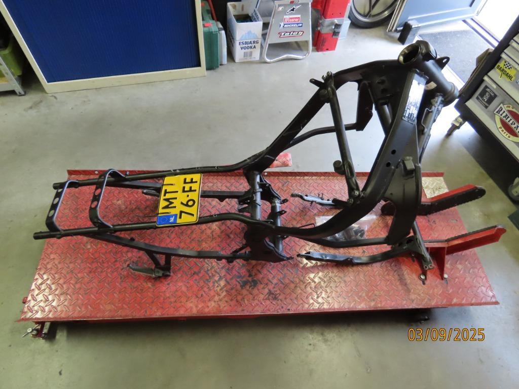 GSX600F GN72 Frame + NL Kenteken b.j.1994 GSX 600 F, Motoren, Onderdelen | Suzuki, Ophalen, Gebruikt, Suzuki