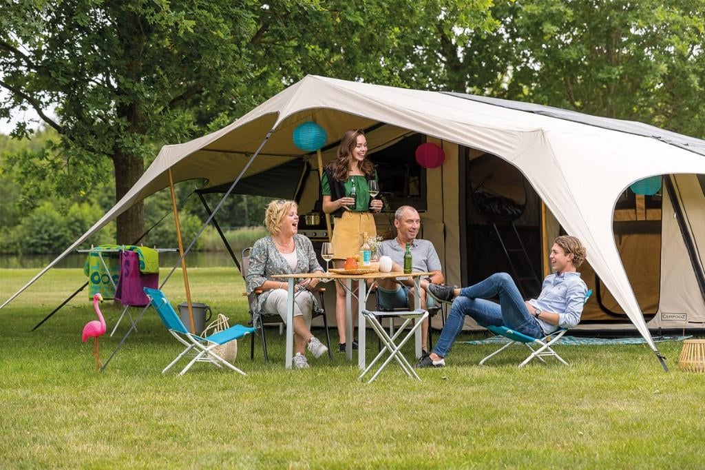 TE HUUR: Campooz Fat Freddy – vouwwagen/tenttrailer