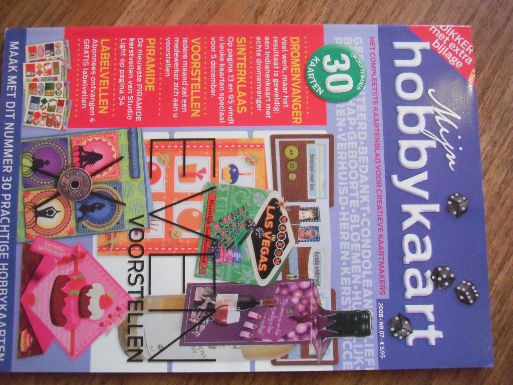 Mijn hobbykaart 3D boek, Ophalen of Verzenden, Nieuw, Overige thema's, Overige typen