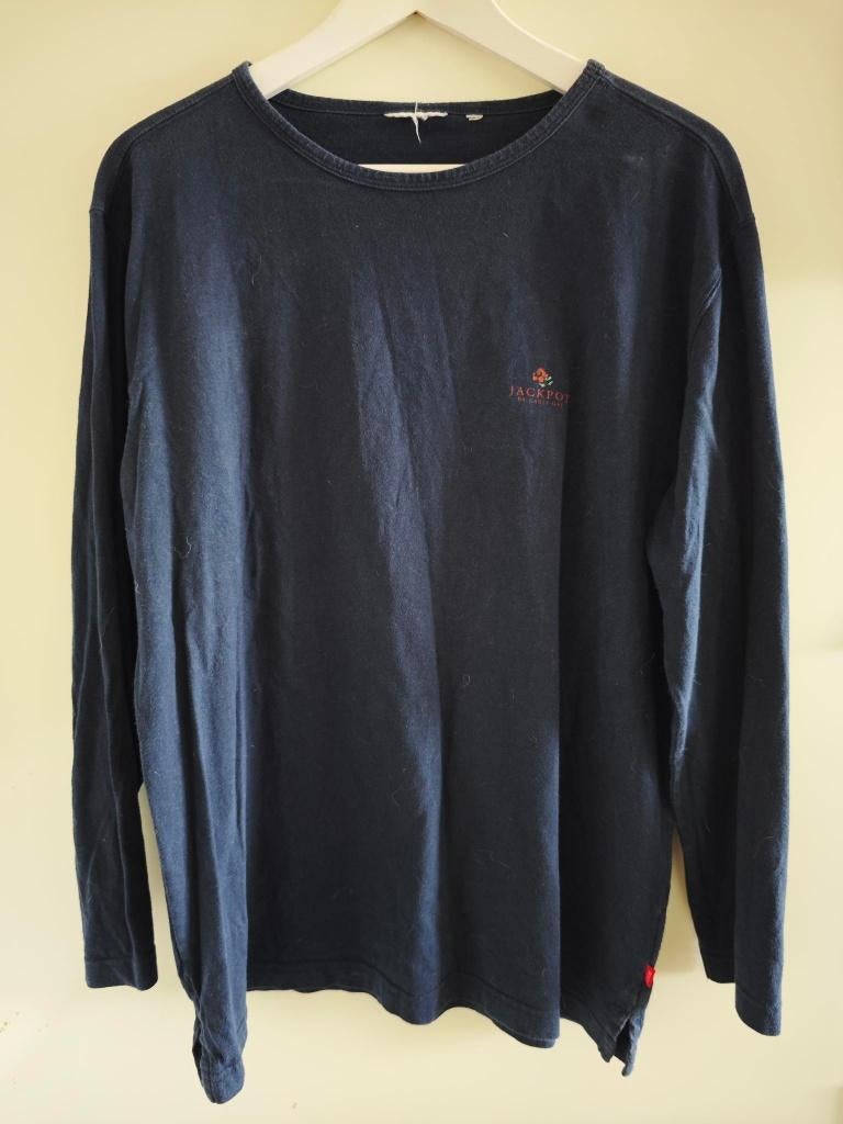 Shirt Top lange mouwen Jackpot blauw XXL, Blauw, Maat 46/48 (XL) of groter, Ophalen of Verzenden, Zo goed als nieuw