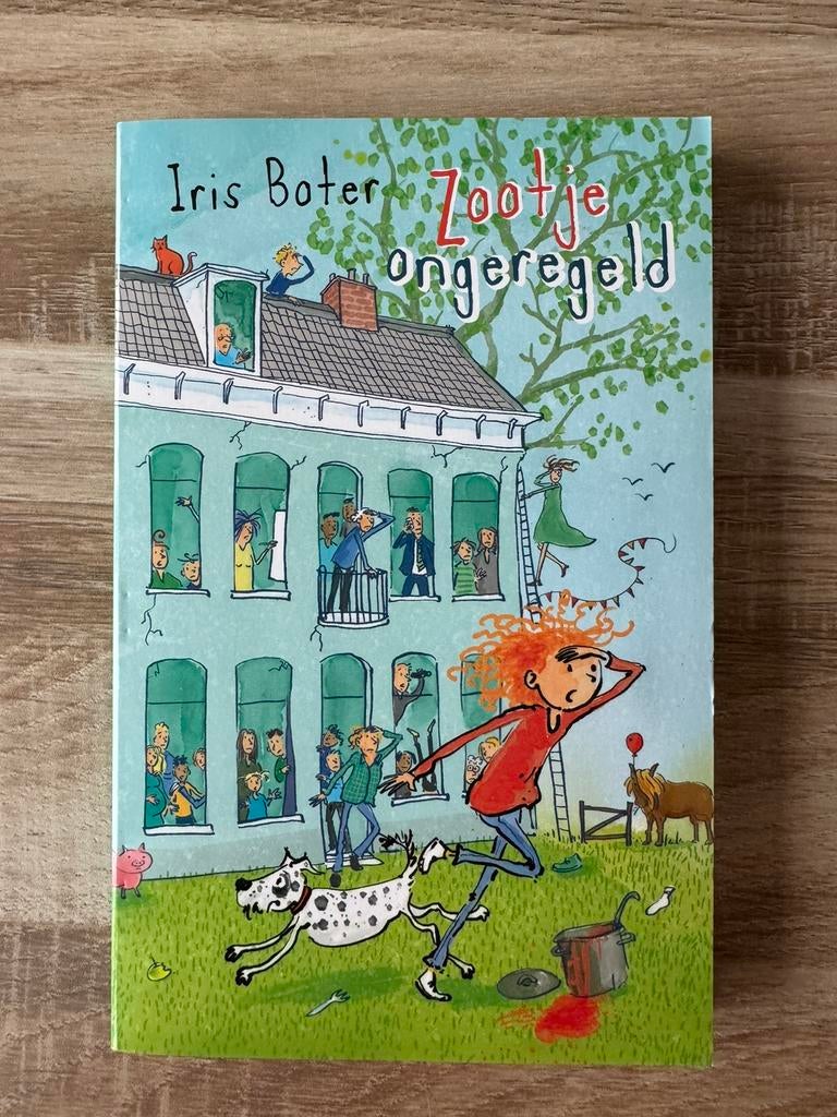 Kinderboek ‘Zootje ongeregeld’ praktisch nieuw, Ophalen of Verzenden, Nieuw, Iris Boter, Fictie algemeen