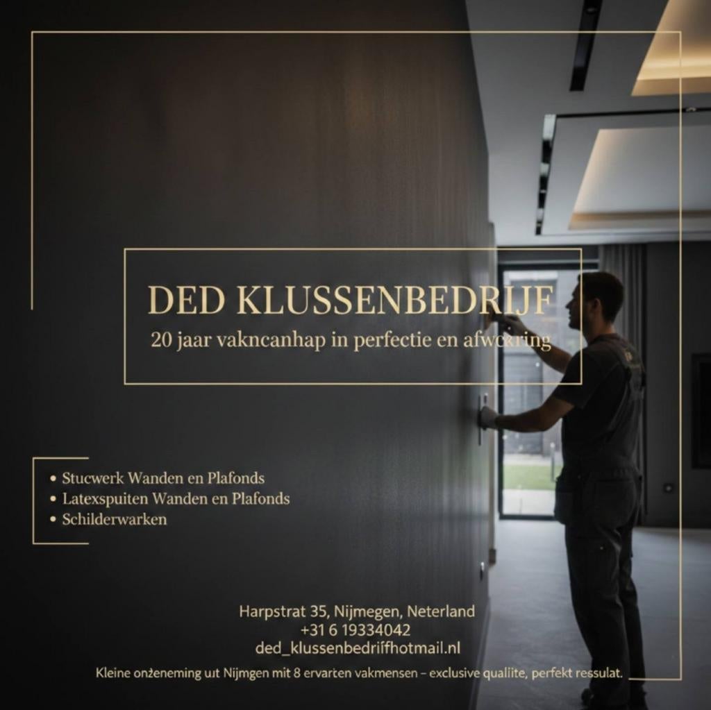 DED Klussenbedrijf Stucwerken, Diensten en Vakmensen, Stukadoors en Tegelzetters, Garantie, Metselen