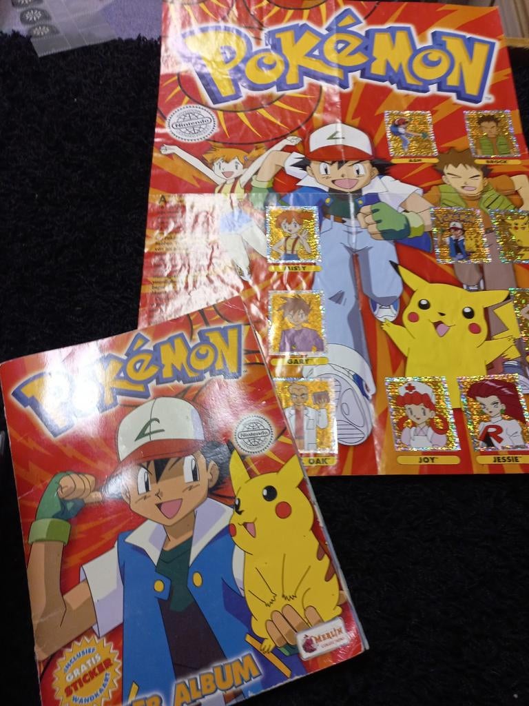 Pokémon sticker album, Ophalen of Verzenden, Zo goed als nieuw