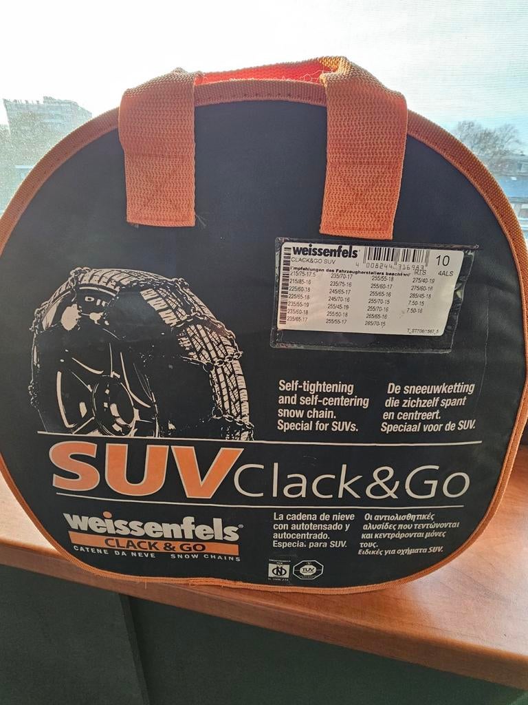 Sneeuwkettingen Weissenfels SUV Clack&Go nr10, Auto diversen, Sneeuwkettingen, Ophalen of Verzenden, Nieuw