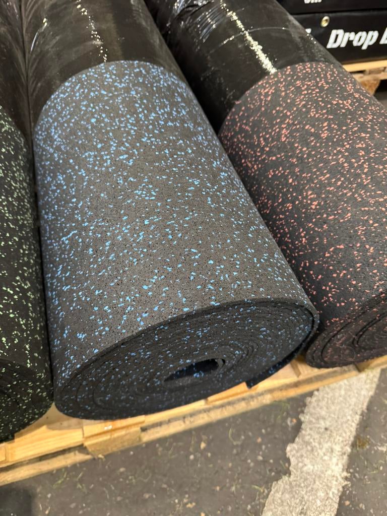 Rubber op Rol (1m x 10m) EPDM fijn rubbergranulaat, Sport en Fitness, Nieuw, Magazijnweg 14, Info@stuntgras.nl, Stuntgras BV