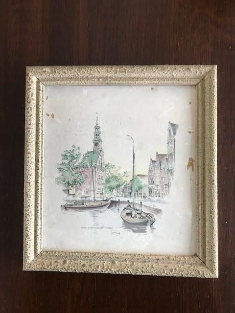 schilderij, Ophalen