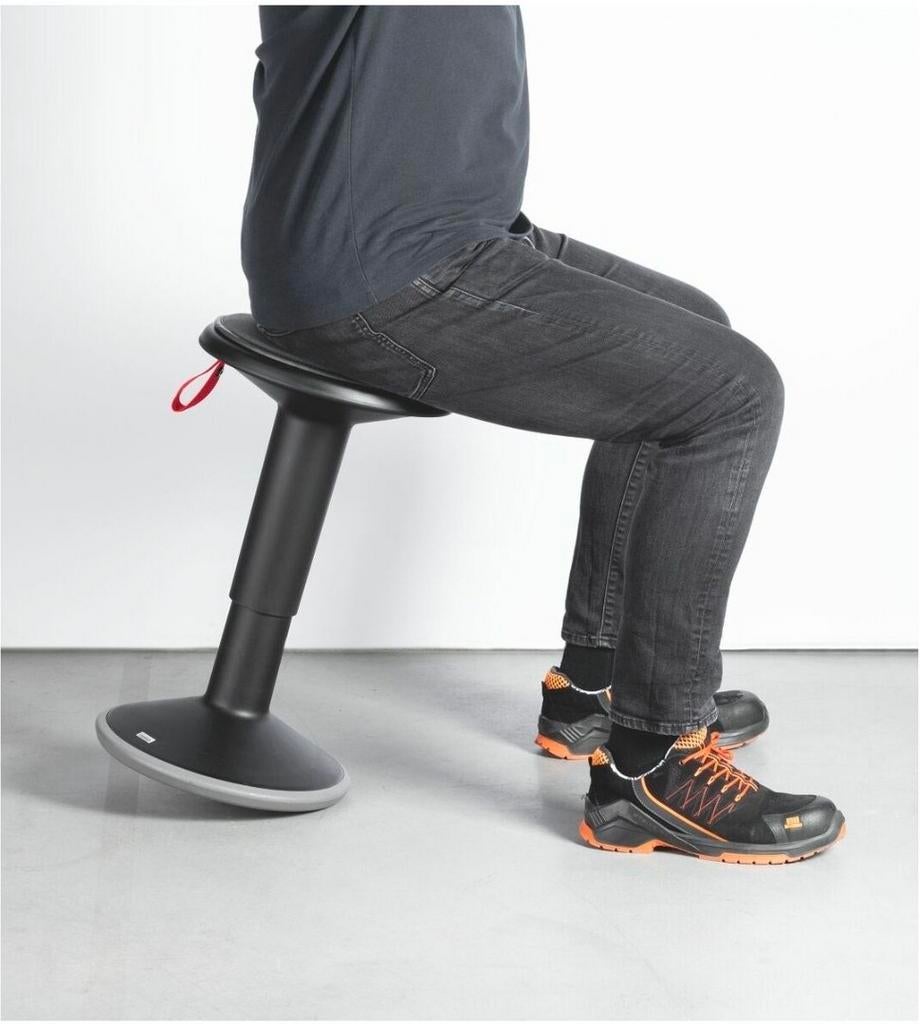 Ergonomische werkkruk UP - merk Interstuhl, Nieuw, Ophalen of Verzenden, Bureaukruk, Grijs