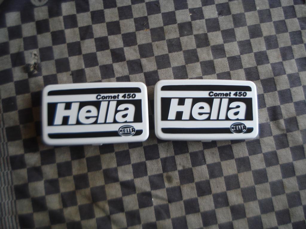 Oldtimer hella covers hella 450 en 550- Rallye 1000.-en 3000, Auto-onderdelen, Verlichting, Ophalen of Verzenden, Nieuw