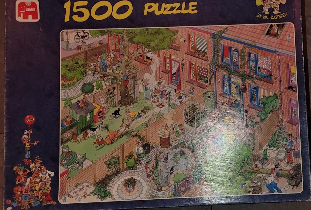 Jan van Haasteren Puzzels -1500 stukjes €7.50. Ps, Ophalen, Meer dan 1500 stukjes, Gebruikt, Legpuzzel