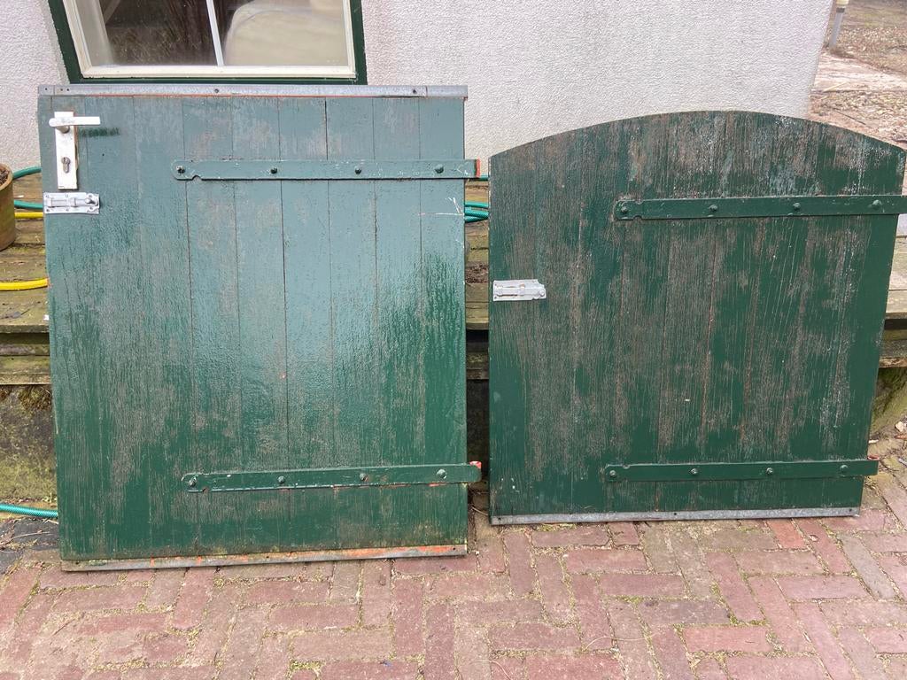 Tweedelige Buitendeur - 94cm breed, Ophalen, Gebruikt, 80 tot 100 cm, Buitendeur