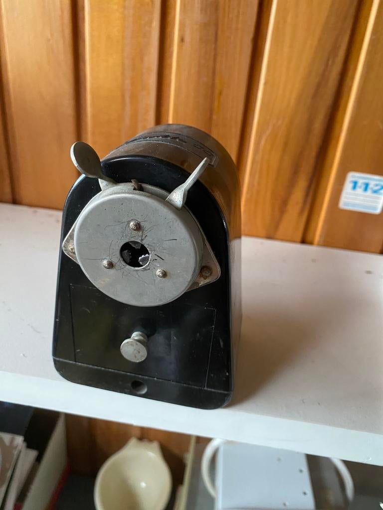 Dahle 55 Bakelite Crank Rotary Pencil Lead Sharpener, Ophalen of Verzenden