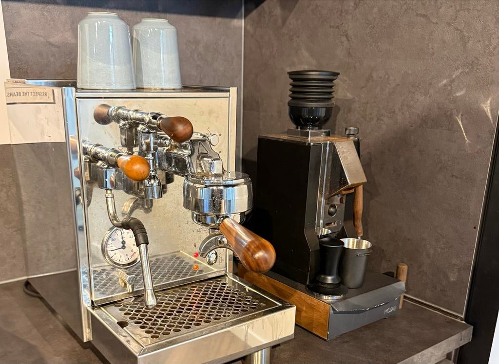 Bezzera BZ07S Koffie Automaat Set, Witgoed en Apparatuur, Koffiezetapparaten, Ophalen, Afneembaar waterreservoir, Gebruikt, Espresso apparaat
