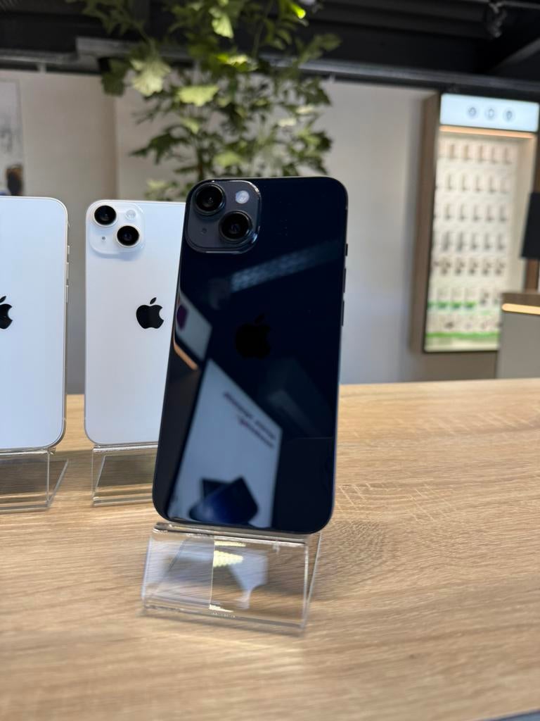  Apple iPhone 14 128GB Wit, Zwart en Paars 2 jaar garantie, 128 GB, Zwart, Refurbished, Ophalen of Verzenden