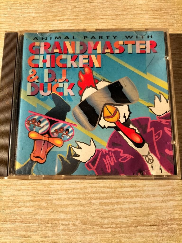 Grandmaster chicken & dj Duck - animal party, Ophalen of Verzenden