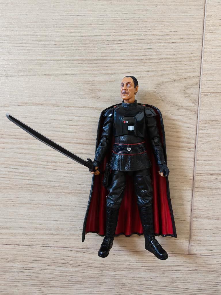 Star Wars Moff Gideon (Black Series), Verzenden, Zo goed als nieuw, Actiefiguurtje