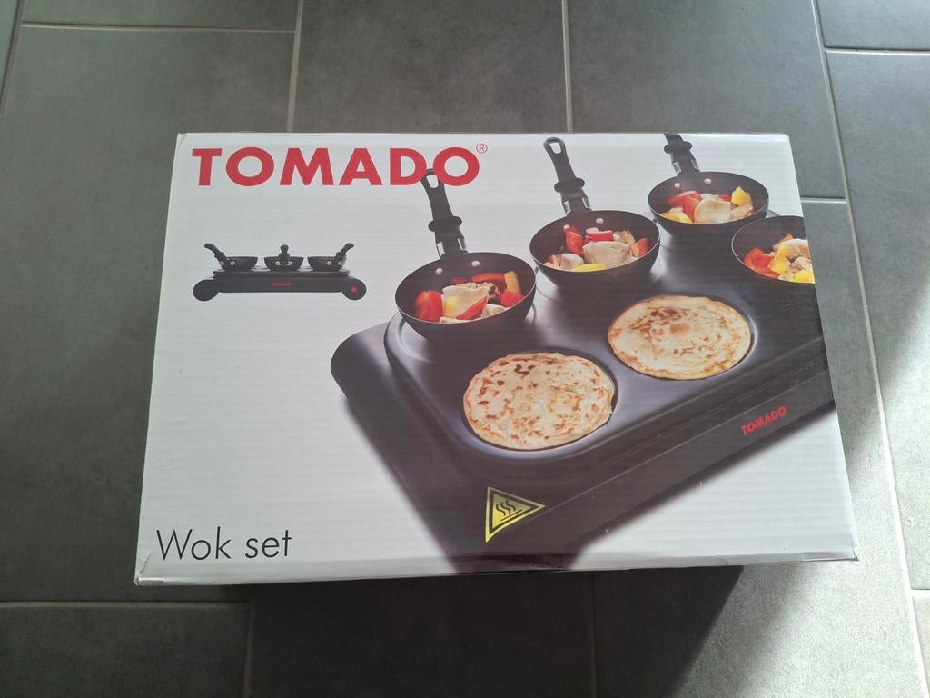 Tomado wokset, nieuw!, Ophalen, Nieuw, 4 t/m 7 personen