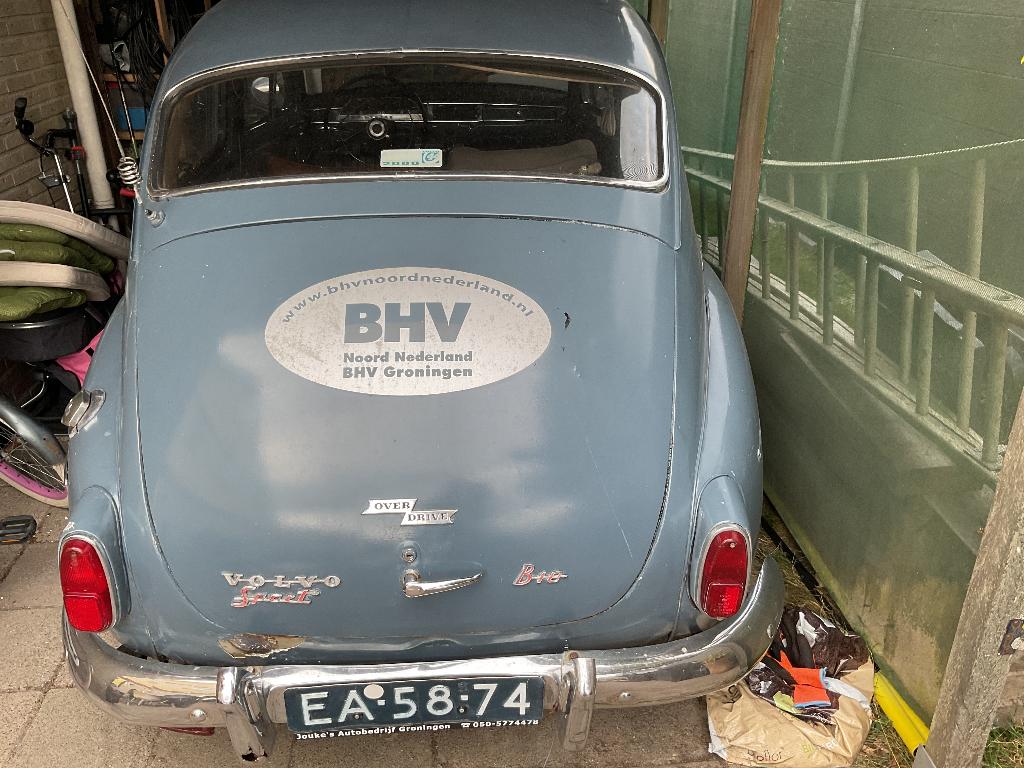 Volvo PV544 1963 B1800, Auto's, Overige modellen, 4 cilinders, Leder en Stof, Bruin