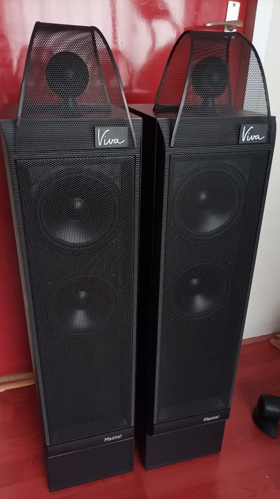 Magnat Viva 11 speakers., Audio, Tv en Foto, Luidsprekers, Magnat, Ophalen of Verzenden, Zo goed als nieuw, 120 watt of meer