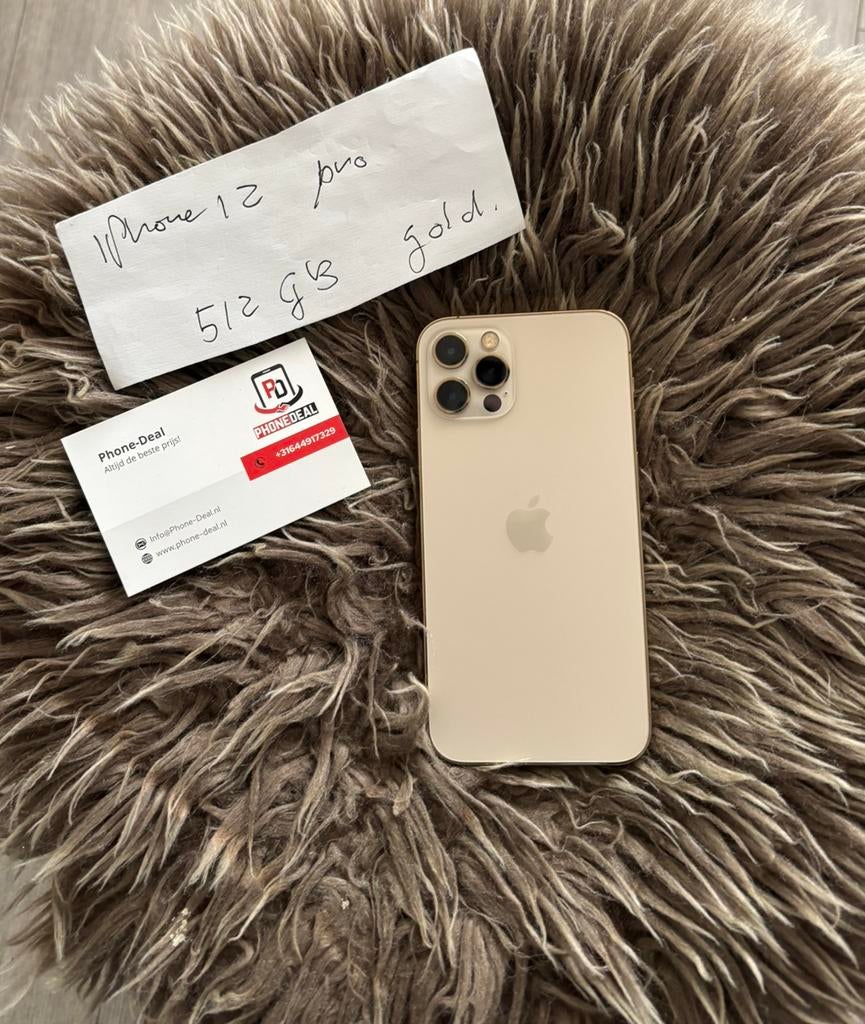 Iphone 12 pro 512 gb Garantie + Factuur, Telecommunicatie, Mobiele telefoons | Apple iPhone, 512 GB, Apple, Blauw, Gebruikt
