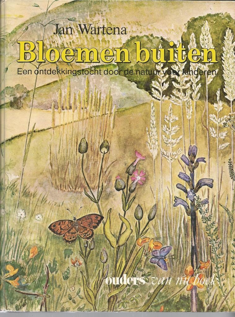 Plaatjesalbum Bloemen Buiten compleet 1975, Boeken, Ophalen of Verzenden, Zo goed als nieuw, Jan Wartena, Plaatjesalbum