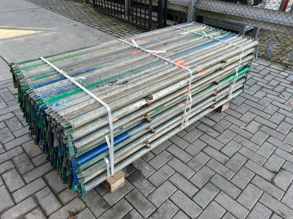 Layher Allround ligger 2.07M en roostervloer 2.07x0.32M, Ophalen, Gebruikt, Gevelsteiger, 5 meter of hoger