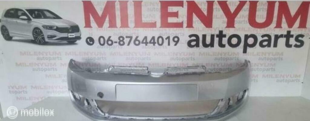 VOLKSWAGEN GOLF 6 BUMPER NIEUW (2008-2012) LA7W, Auto-onderdelen, Carrosserie en Plaatwerk, Bumper, Voor, Nieuw, Ophalen of Verzenden