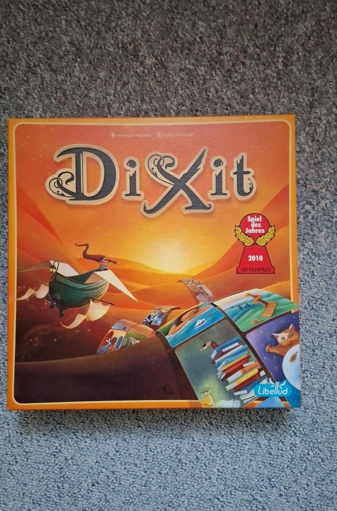 Dixit bordspel (Libellud, NL/FR/DE/IT), Ophalen of Verzenden, Zo goed als nieuw