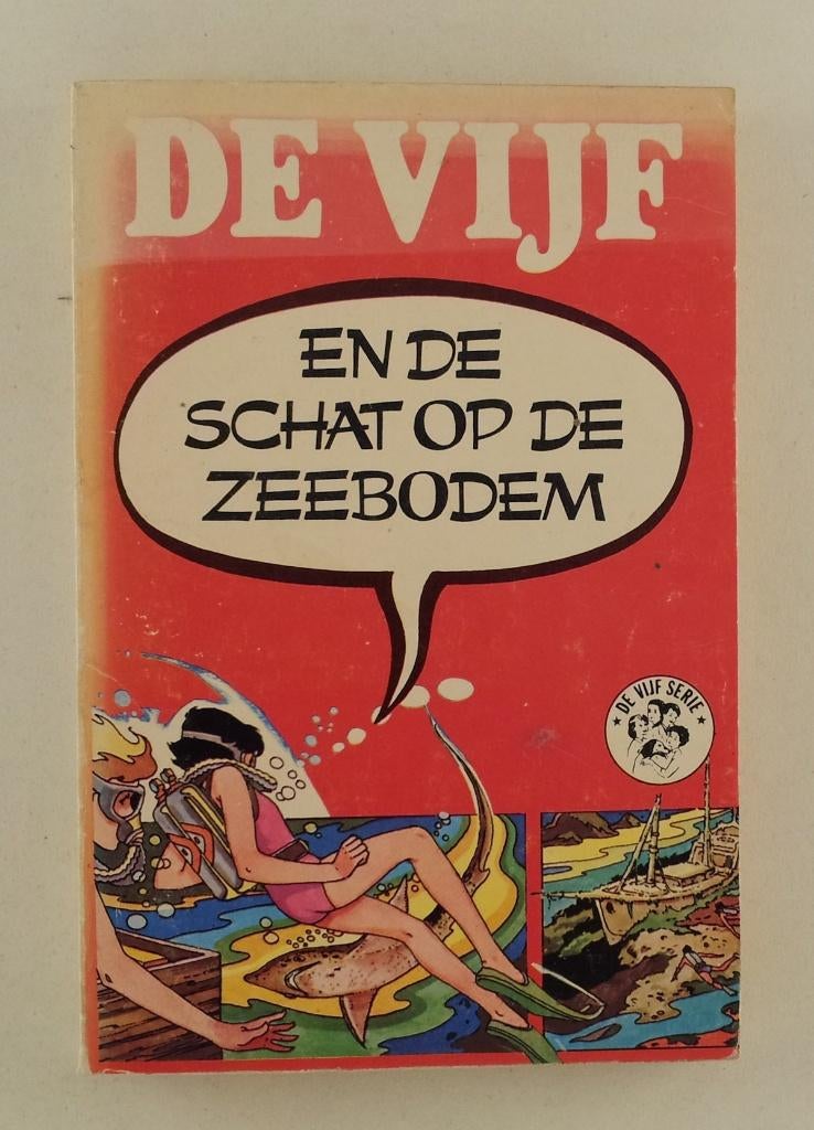 Voilier, Claude - De vijf en de schat op de zeebodem, Ophalen of Verzenden, Gelezen, Fictie