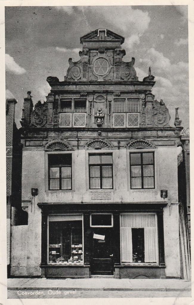 coevorden- oude gevel, Ophalen of Verzenden, Voor 1920