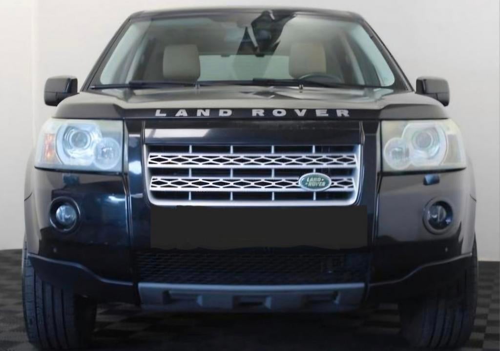 Landrover Freelander 3.2ltr HSE 2007 Zwart.  Rondom  Getint, Automaat, 232 pk, Beige, 2000 kg