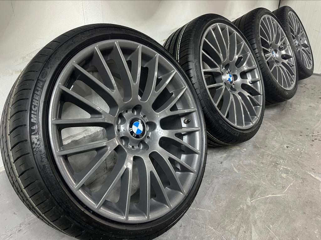 20 “ Originele Bmw 312M Breedset Velgen Michelin Banden F10, 245 mm, Banden en Velgen, Ophalen of Verzenden, Personenwagen