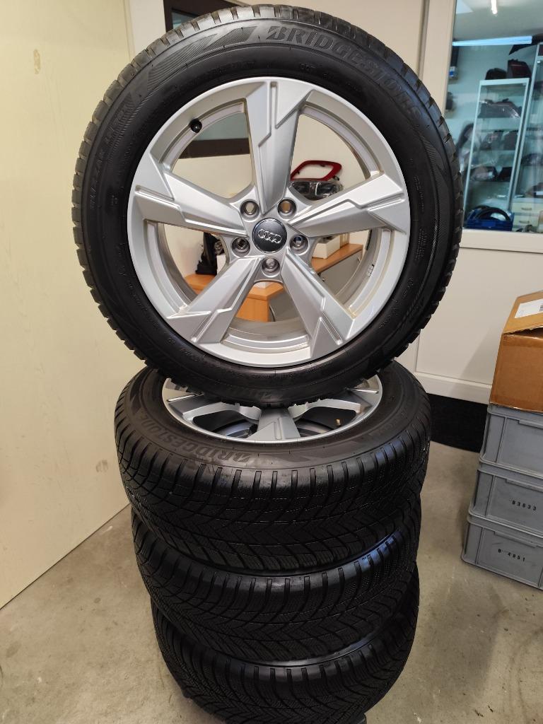Audi A6 4k 18 inch velgen met winterbanden 225/55R18, Ophalen, 18 inch, Banden en Velgen, Winterbanden