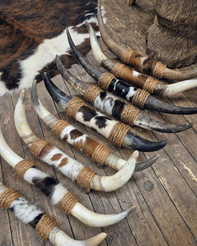 bullbars longhoorn western koeienhoorns gewei koeienhuid, Ophalen, Nieuw